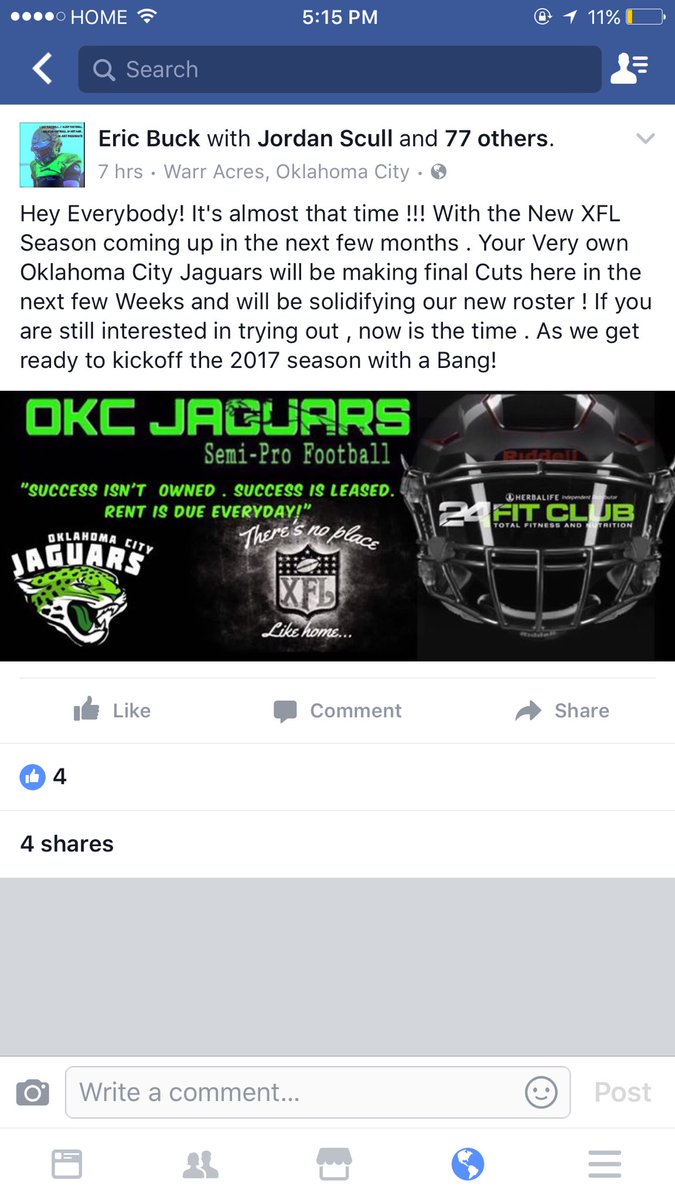 okc_jags's tweet photo. If you think you got what it takes to be a jaguar DM me for more details..The season getting close so come out an be apart of a good family https://t.co/pD9HioRnJF