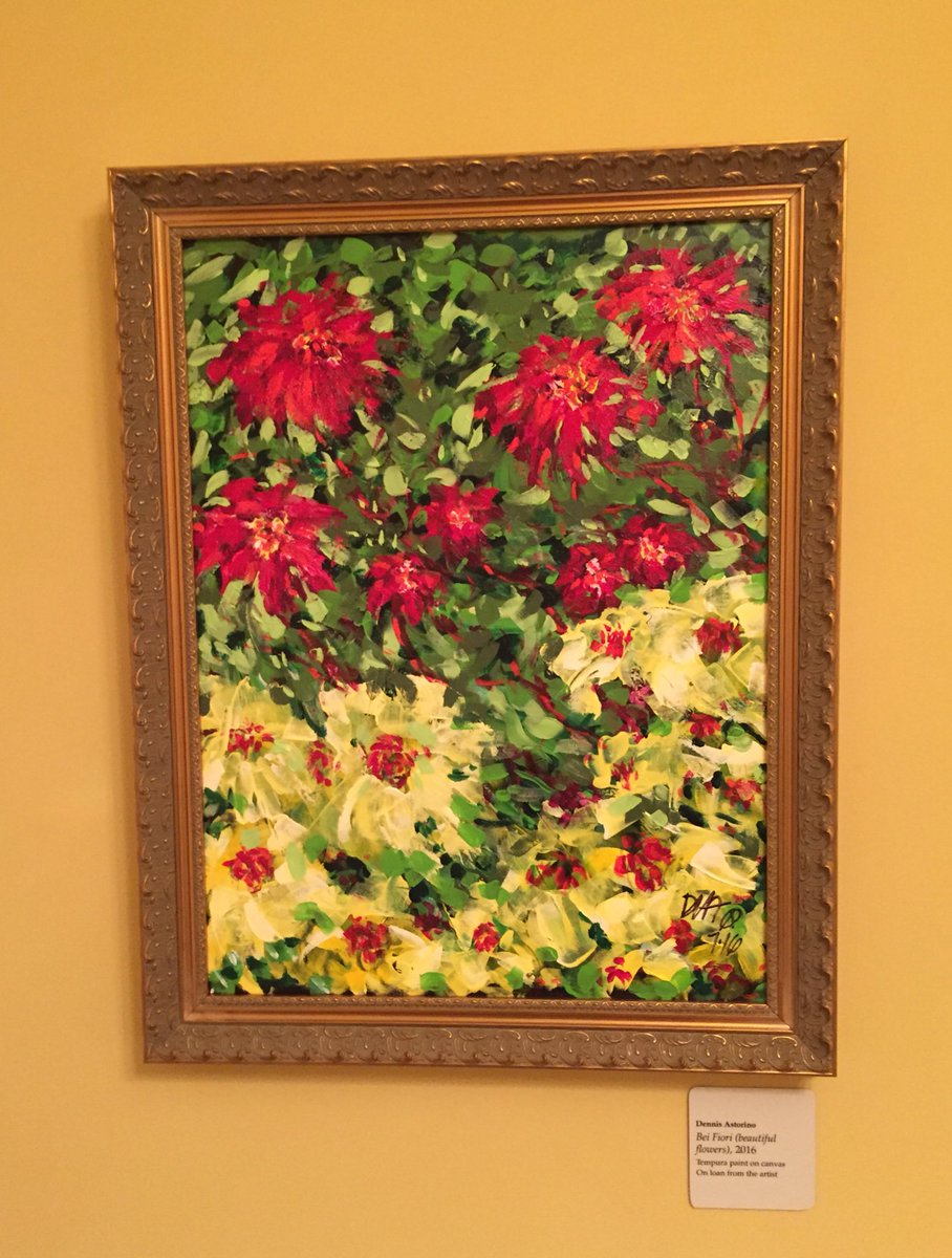 dlastorino's tweet photo. So honored to have one of my paintings hanging in the PA Governor's mansion. https://t.co/muCu6lChy7