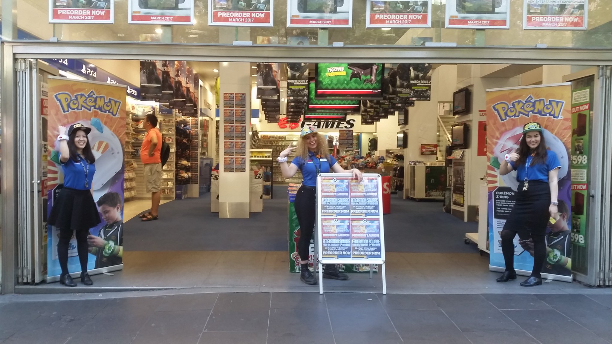 EB Games Australia on Twitter "The EB Games Swanston St team are ready