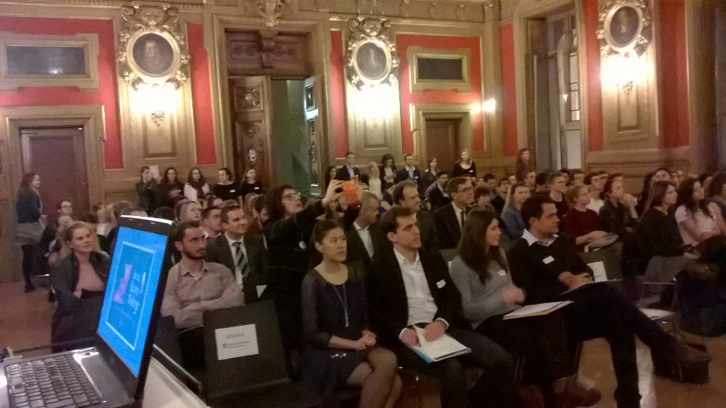 CCILYONMETRO's tweet photo. Lancement de #sbc2016 de @NOISEemlyon. 'Façonner une société plus responsable par des innovations entrepreneuriales' https://t.co/CSY7ZIwDrp
