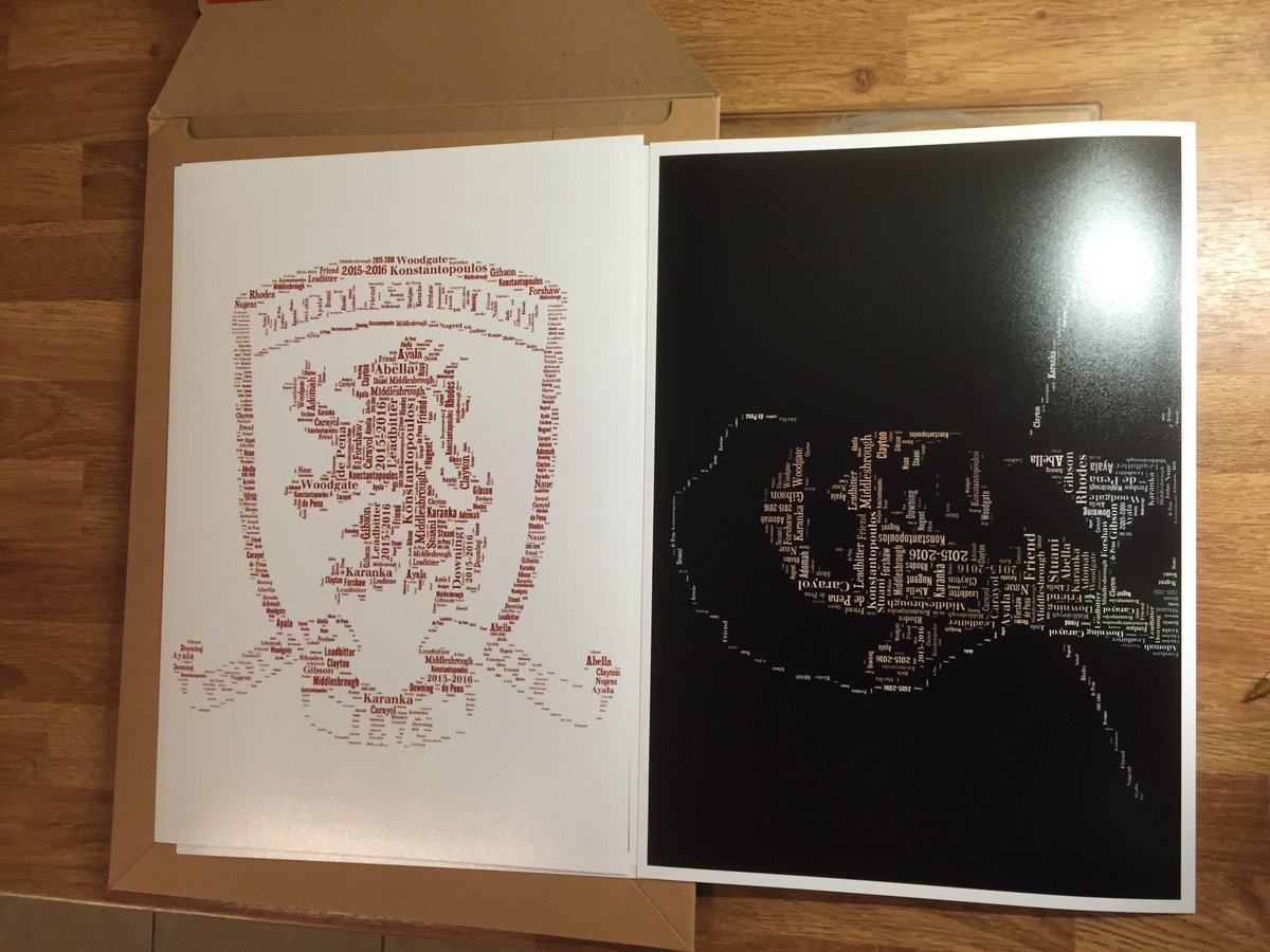 <a href="/Twe12thman/">Twe12thman Boro🇦🇹</a> RT pls m8?
I'm giving these prints to a follower at 10:30pm.
To enter;
- RT
- Follow me
Nice one👍