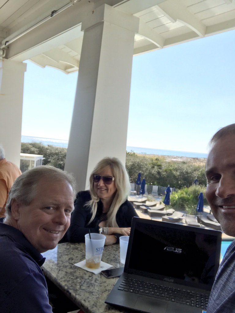 toddglobalteam's tweet photo. Jim and Wendy have lost combined 56 lbs in 8 weeks. They are now game planning at water sound on going to china https://t.co/6n45Ap0M3r
