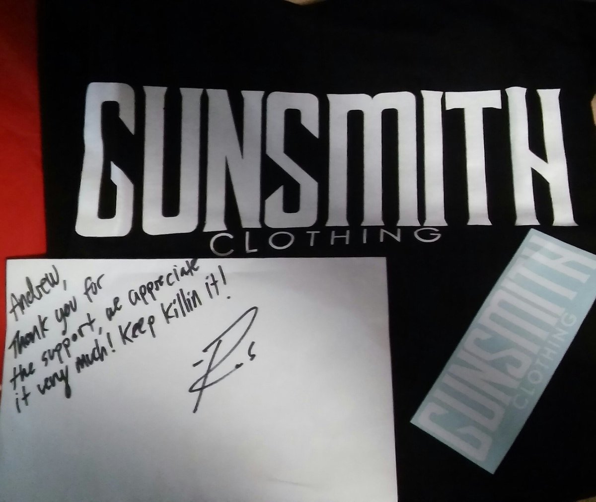 Thanks for the gear and personal touch. And more importantly, the free sticker.
You guys are awesome