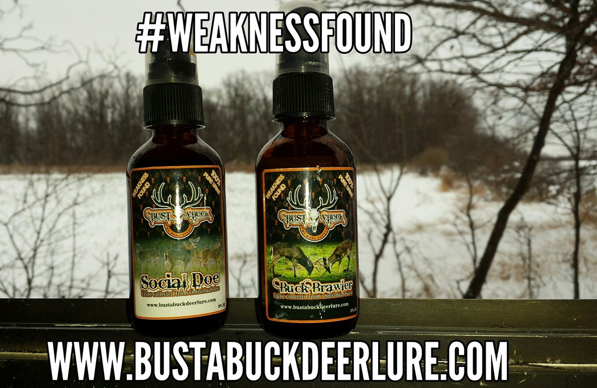 dpearsall12's tweet photo. The Best Deer lures and cover scents!
#WeaknessFound #BustaBuckdeerlures #hunting #deer #deerhunting https://t.co/qxKQ2R7QW7