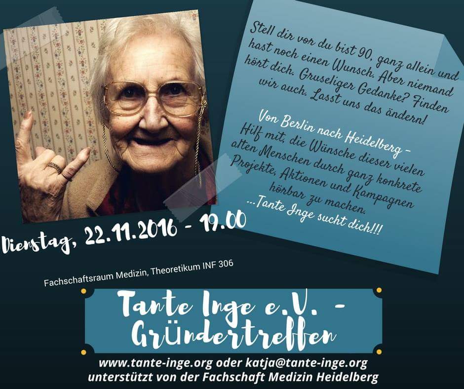 Tante__Inge's tweet photo. Unsere #TanteInge zieht weiter...
nach #Heidelberg! Ihr wollt von Anfang an in HD dabei sein? Meldet euch, wir freuen uns! #TanteIngerocktHD https://t.co/rkw8j81sH2