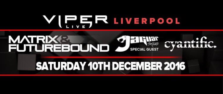 ViperRecordings's tweet photo. We're taking VIPER:LIVE back to #Liverpool w/ @Chibuku_Shake @ @CampandFurnace on DEC10th with @matrixandfuture @JAGSKILLS @Cyantific3000 💥 https://t.co/Ie1V4HVEPb