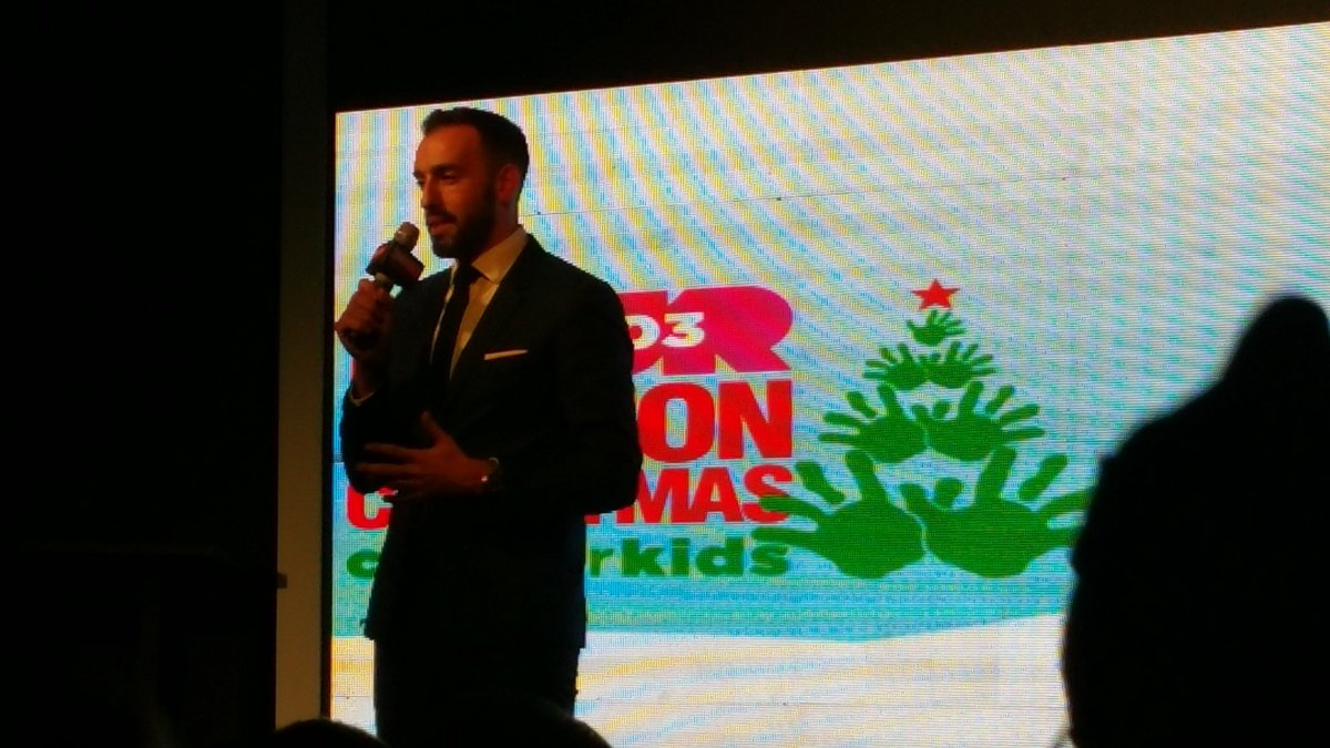 Key 103's official #missionchristmas launch at <a href="/UKFast/">UKFast</a> ...helping bring Christmas to thousands of children living in poverty in #Manchester