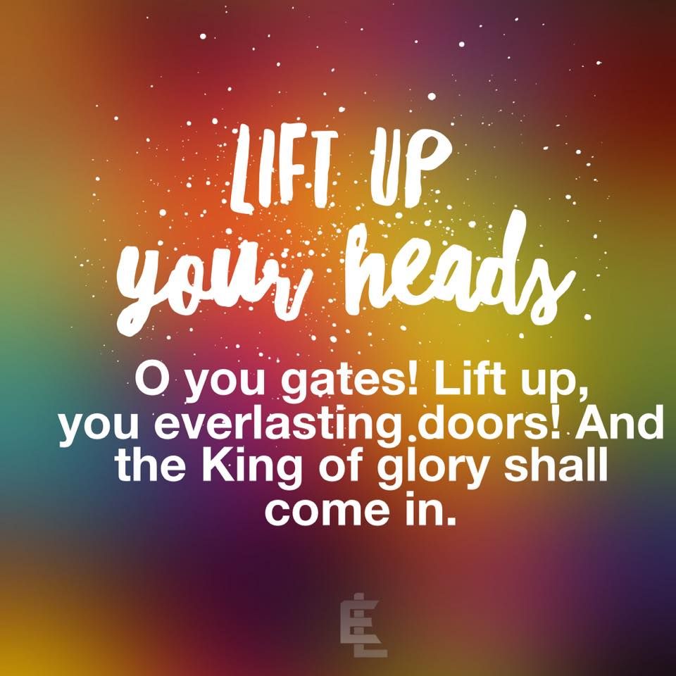 BishopEdieLong's tweet photo. Lift up your heads! *RT* https://t.co/Z4QtXTzntW