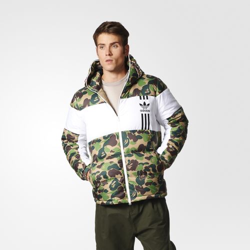 men's id96 down bape jacket