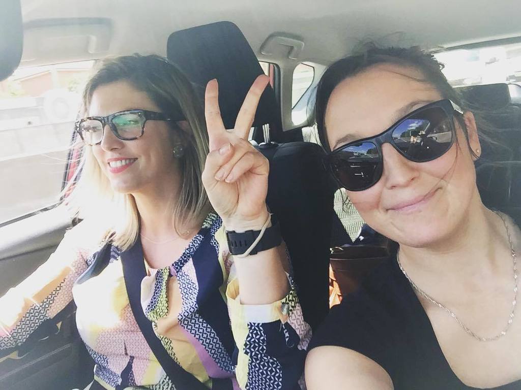 samanthajind's tweet photo. Let's do it all again today @f0xy_m #Brisbane bound! #iamtiger #Tollecomm https://t.co/bP2mplw3oz