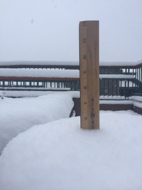 SkiWhitefish's tweet photo. 5 inches and counting in the village. #SkiWhitefish https://t.co/1mCXv3keJd