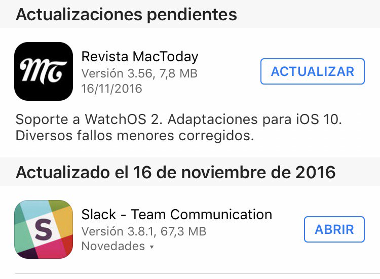 revistabetoday's tweet photo. ¡Hemos actualizado la app para darle soporte a #watchOS2 y adaptarla a #iOS10! https://t.co/dghp28weyv