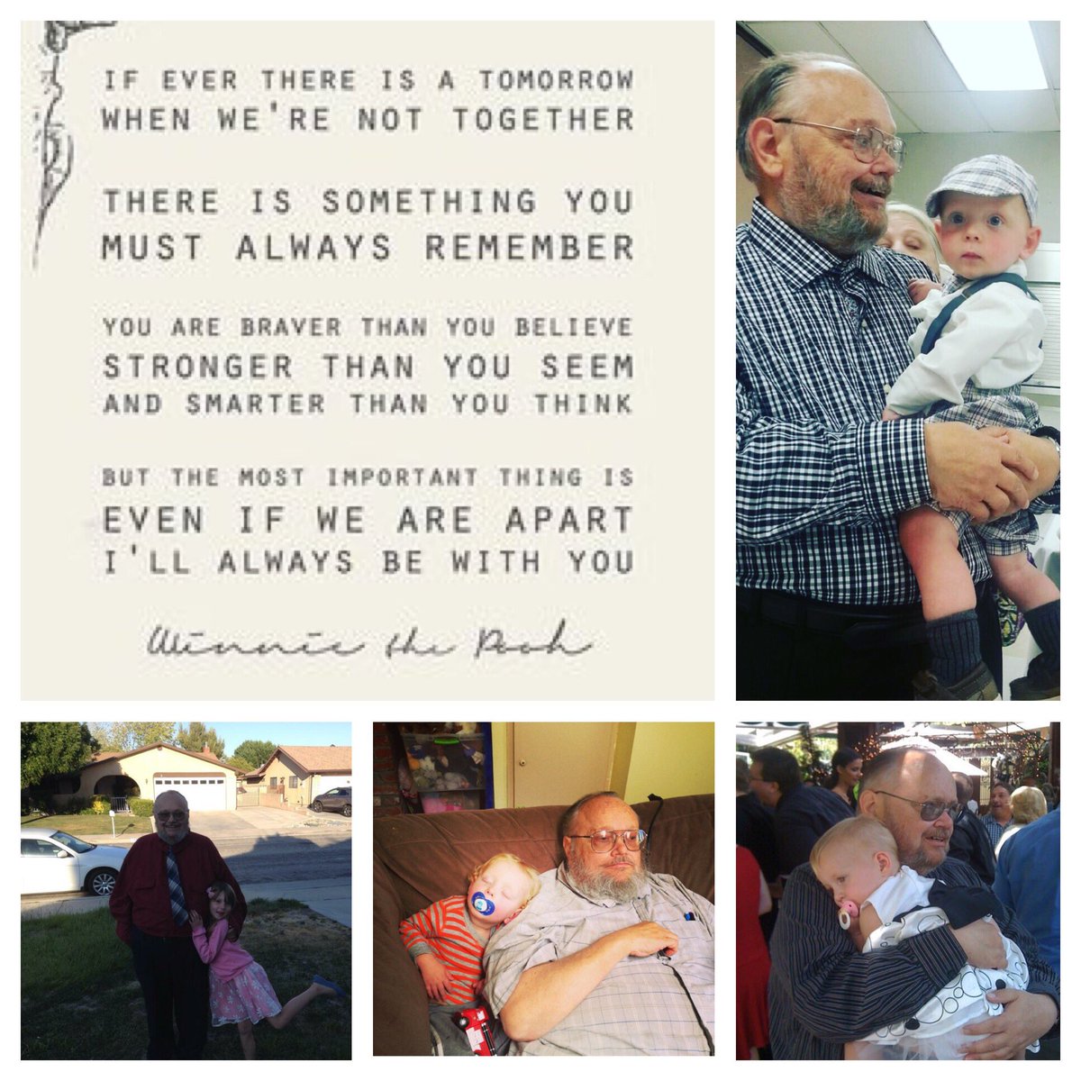 EmsPost1609's tweet photo. Missing my Papa like crazy today. My brother and I were lucky enough to see him almost every day. Even that wasn't enough.#worldsbestPAPA https://t.co/vNpCdUJGYy