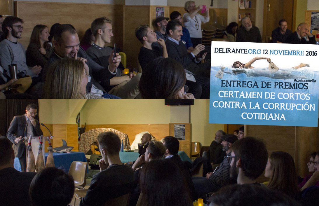 DeliranteOrg's tweet photo. Cortos y Fotos de los Premios del Certamen Delirante de Cortos con Móvil #CortoConElla ¡Toma ya!  https://t.co/8YxnENlsdG https://t.co/nrlPNoMheR