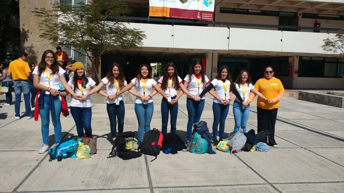 SistersMexico's tweet photo. Sisters in STEM #GirlPower @UAG_Oficial https://t.co/7PFQuGzatS