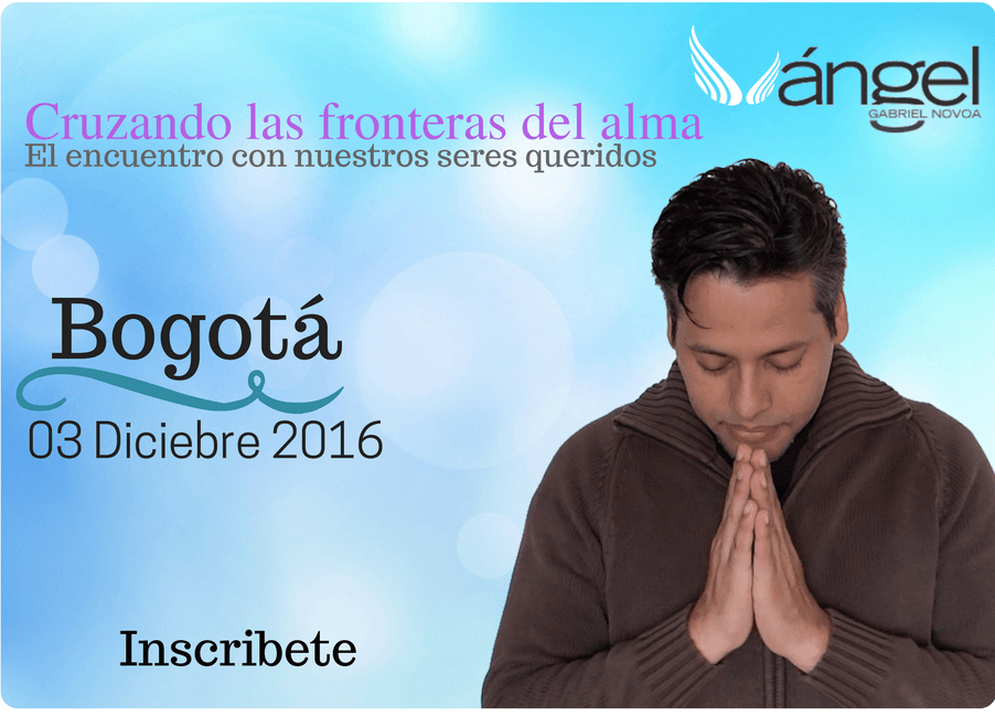 Gabriel_Novoa's tweet photo. #Colombia
El amor no termina cuando un ser querido parte de éste mundo. Inscríbete 
► https://t.co/88Br95gPEO 

#Evento #Bogotá https://t.co/BdQNoPNQEK
