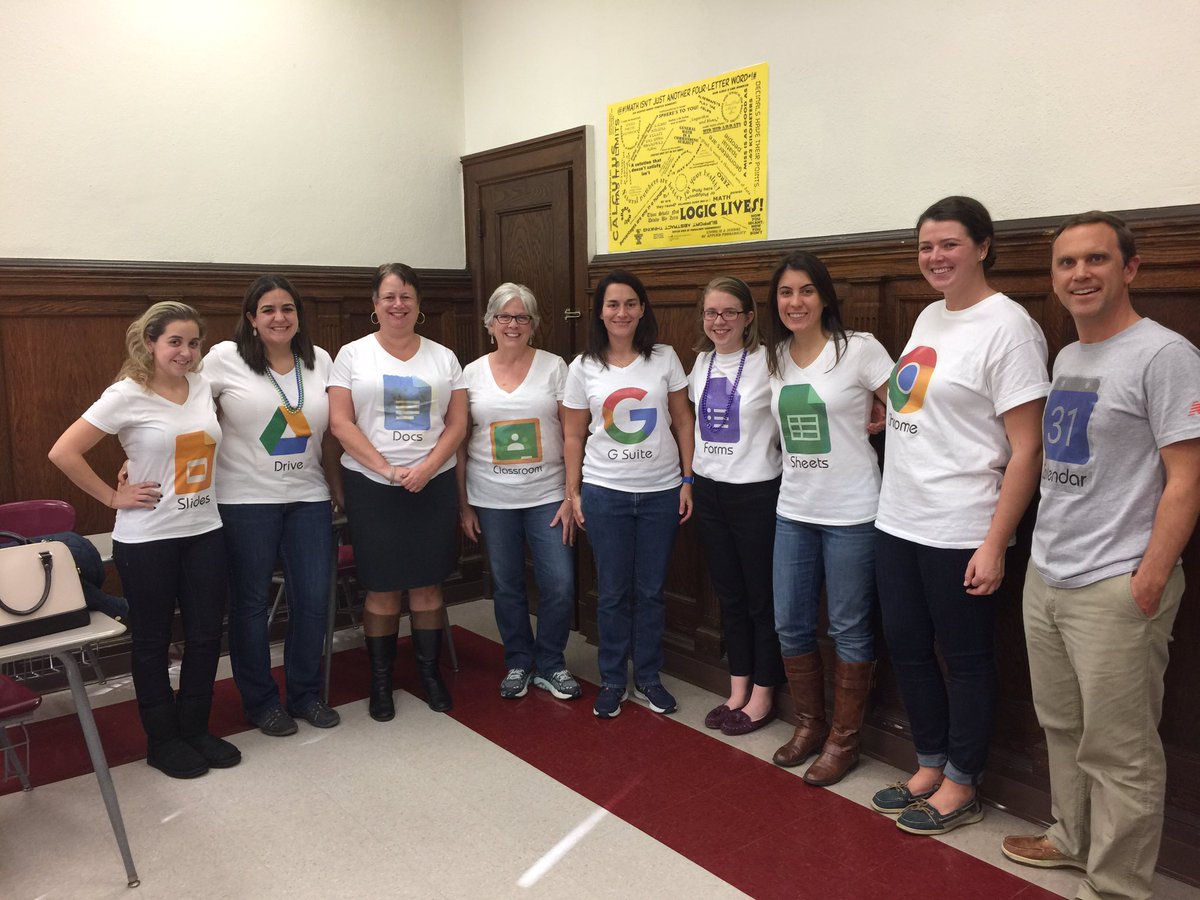 SangasaysEdTech's tweet photo. Showing some Google spirit this week.  @google @GoogleForEdu https://t.co/n83npIaMME