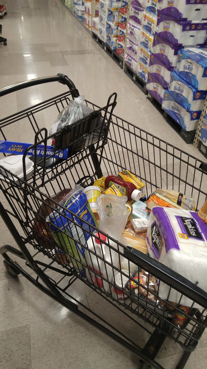 BoycottReynolds's tweet photo. Getting ready for the thanksgiving potluck tonight! Join us 7-9 in grad student lounge for free food!!

Can you spot the joke in the cart?? https://t.co/emGikoCYpD