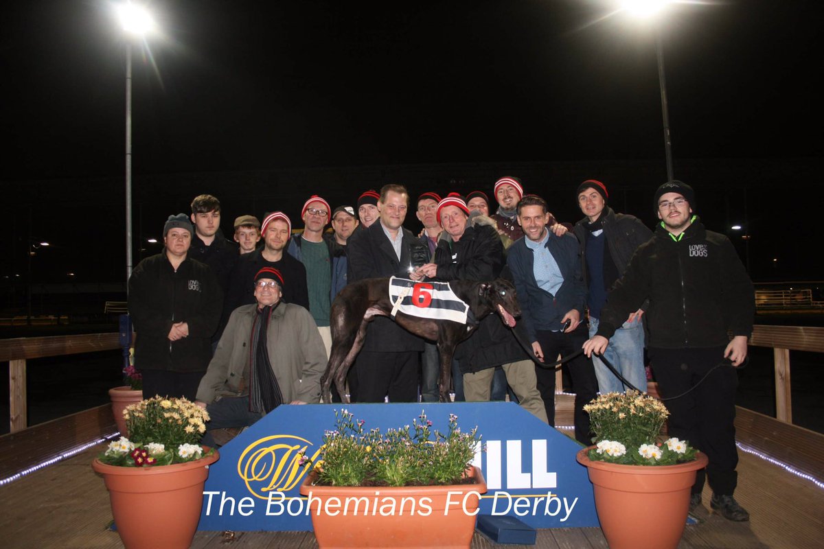 The 2 @fc_bohemians Greyhound Derby will take place on the 3 Dec @wimbledondogs, great night of racing and mad craic guaranteed