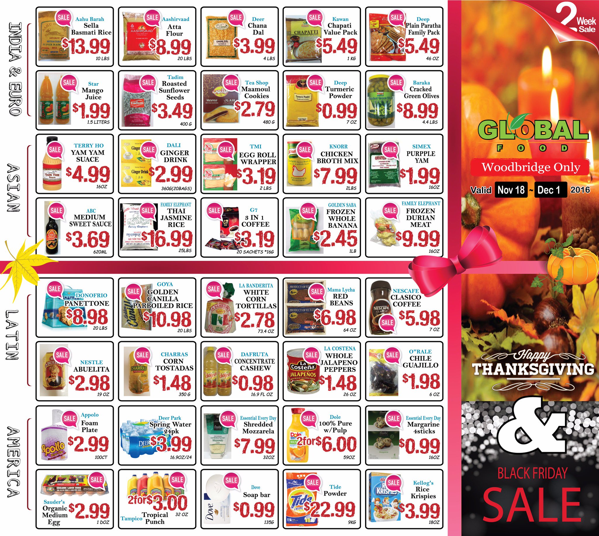 Global Food on Twitter "Woodbridge Sale (Nov 18 Dec 1.2016) https