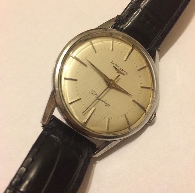 TT_Watches's tweet photo. Rare Longines Flagship 30LS, lovely lugs and wonderful build quality. Amazing condition!Please contact for details regarding sale. #Longines https://t.co/rbExOk0qCw