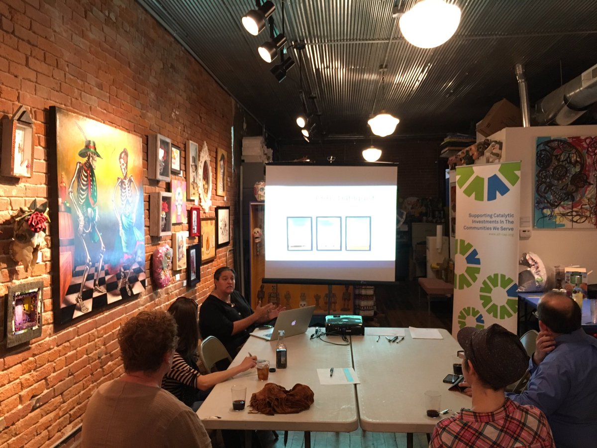 AltCapKC's tweet image. Artist needs access to capital just like any other entrepreneur #ArtCap #GEW2016