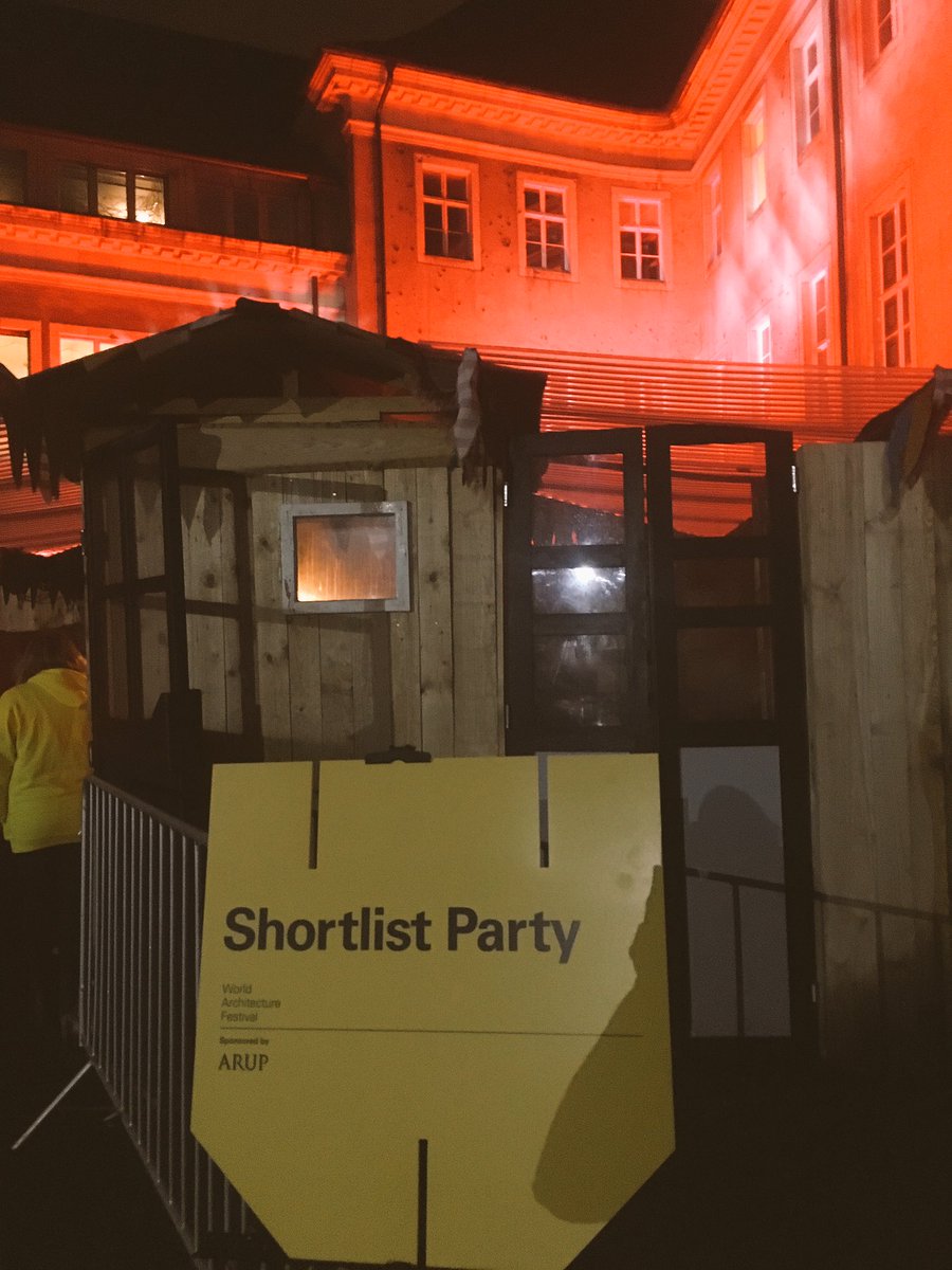 Don't forget it's the Shortlist Party at Spreewerkstaetten until 2am tonight! #WAF2016