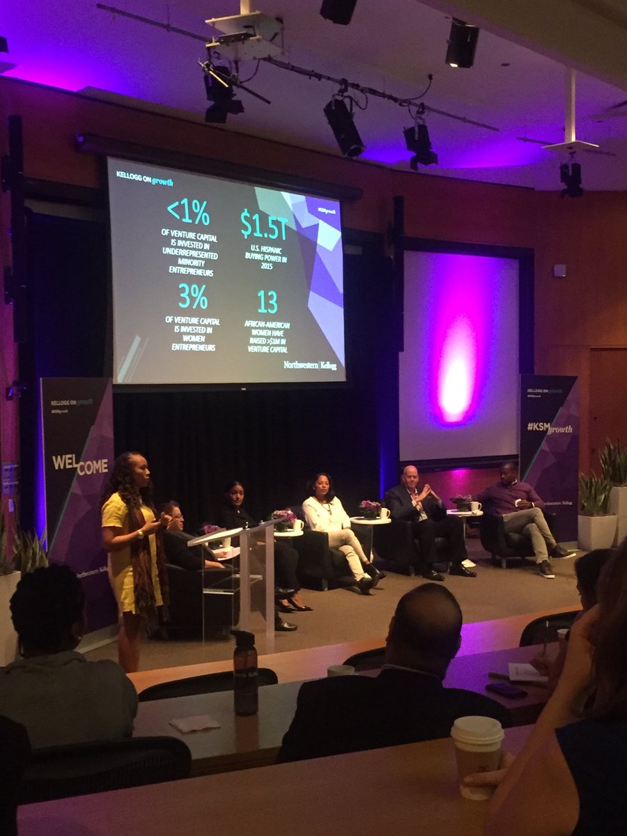 KelloggNetImp's tweet photo. "We need more investors from diverse backgrounds with decision making power" - Earnest Sweat @ Kellogg on Growth #ImpactInvesting #KSMgrowth https://t.co/LliOAKJscd