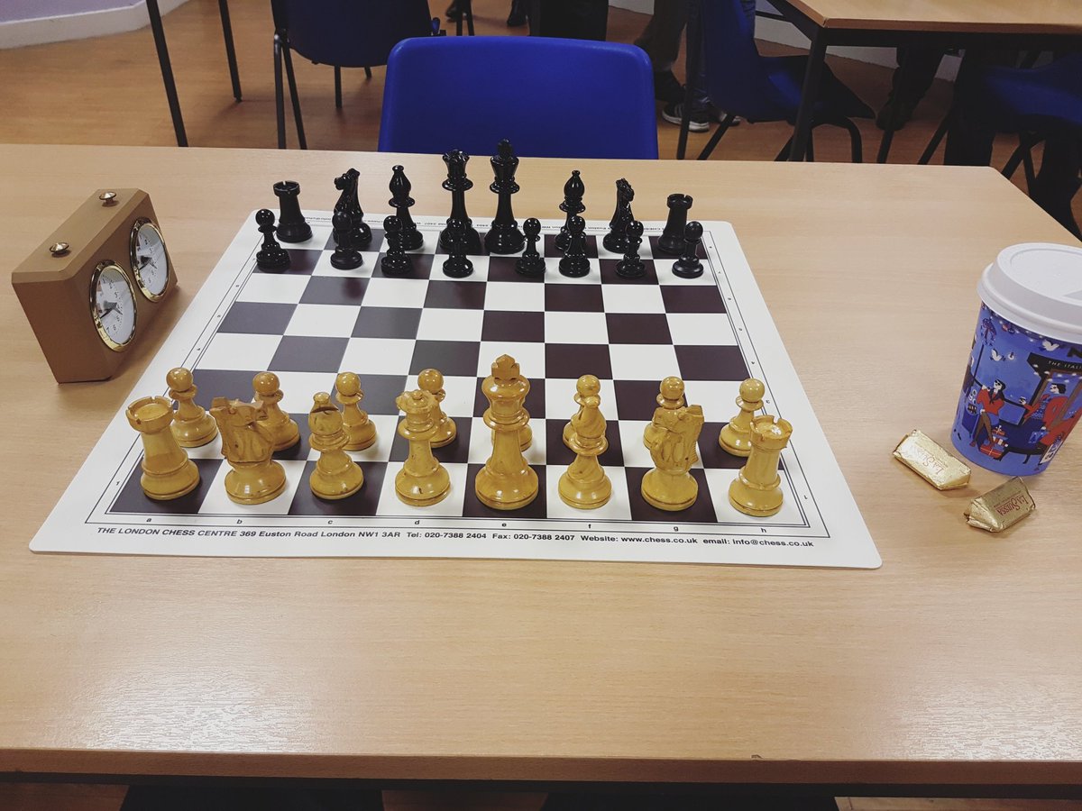 chuckdavie's tweet image. Another game, another win #chessgoals