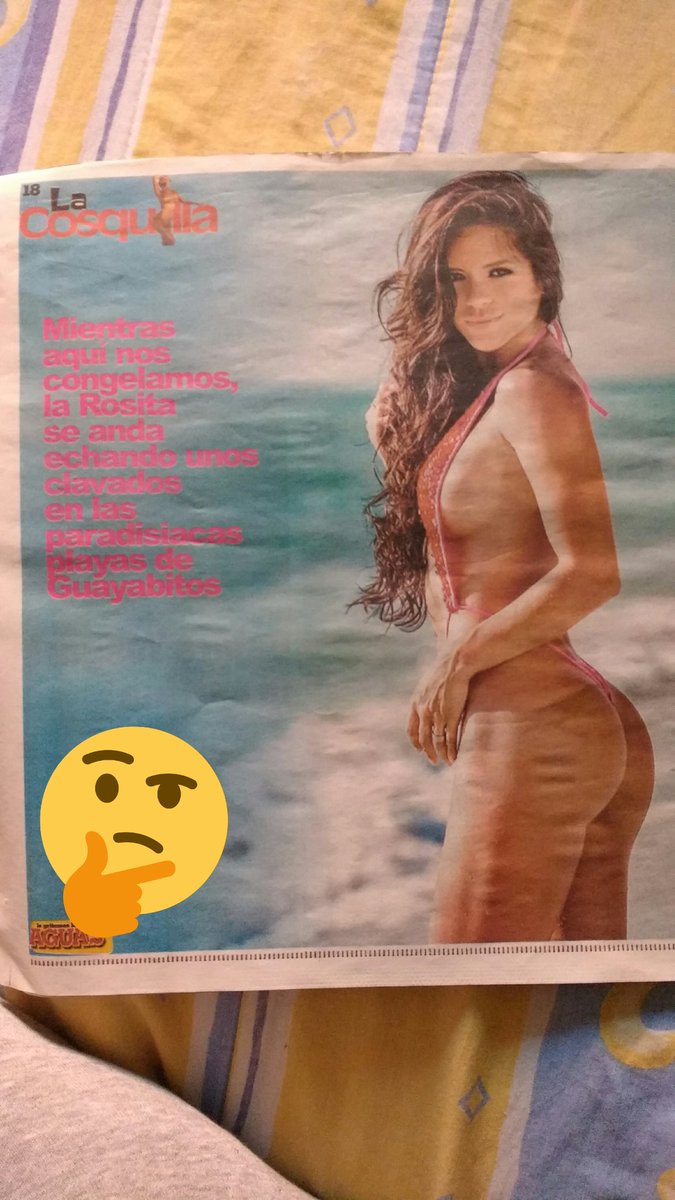 Andy170893's tweet photo. Ahora ya te llamas "La Rosita" haha 🙊 @Michelle_Lewin https://t.co/63XYJx9CMy