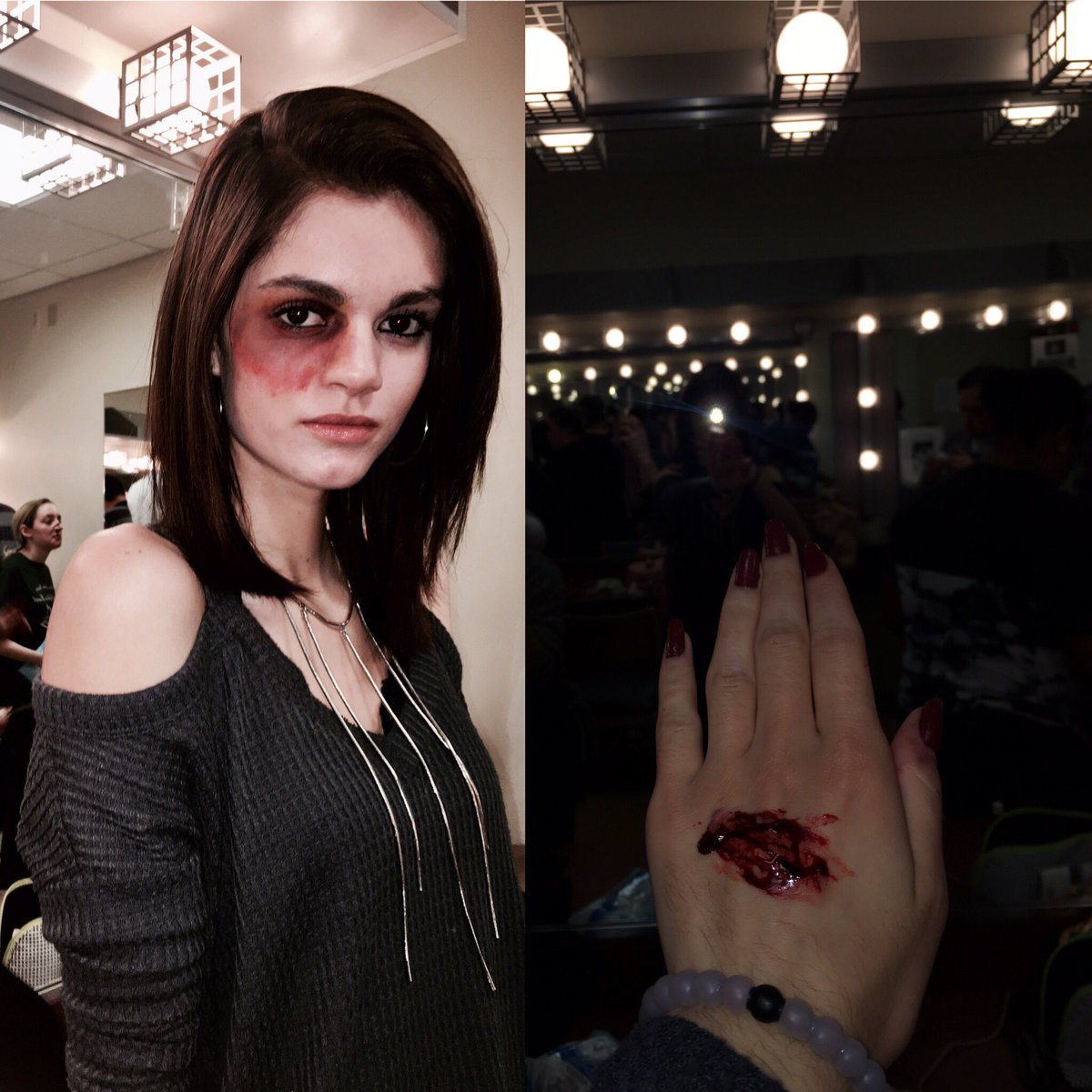 mirandalm96's tweet photo. I don't back down.

#ItsMakeup 😆 https://t.co/iRDgJ3N1wv