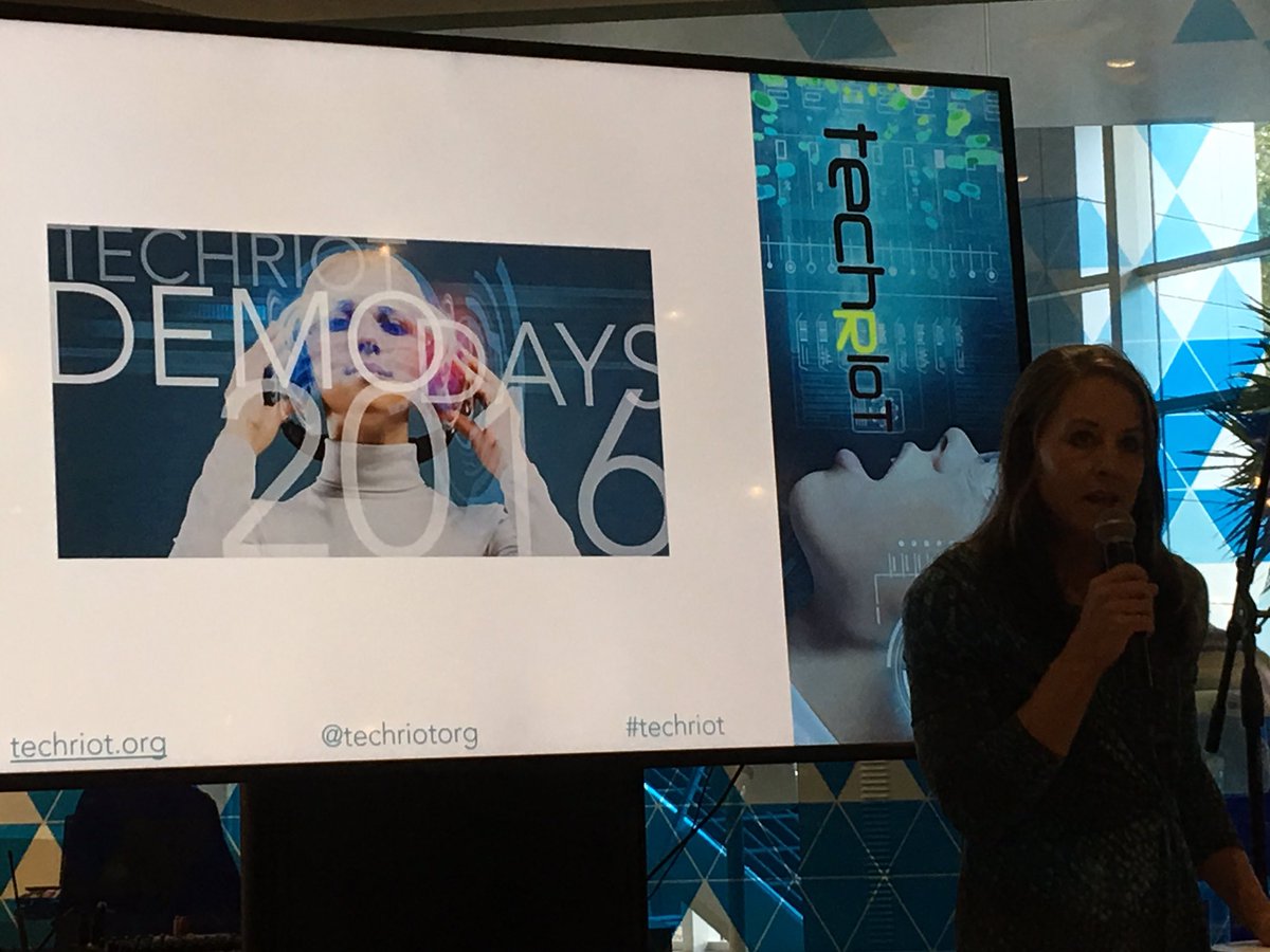 pheirendt's tweet photo. #TechrIoT @TechrIoTorg TechIoT 2016 Demo Day #startups #LeanStartUp #innovation #IoT https://t.co/Z4CGApeLYy