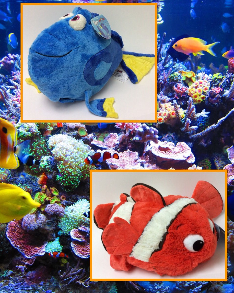 WoodmansFood31's tweet image. Finding Dory Pillow Pets make great presents for the upcoming holiday season, now only $16.99! #FindingDory #FunAndFunctional