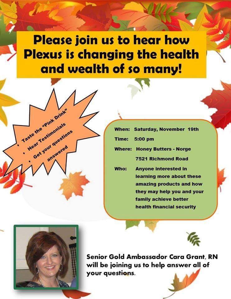 krv8892_velez's tweet image. This is what&apos;s happening Saturday!  Come on and learn some more!!! #gotplexus #RSVPme