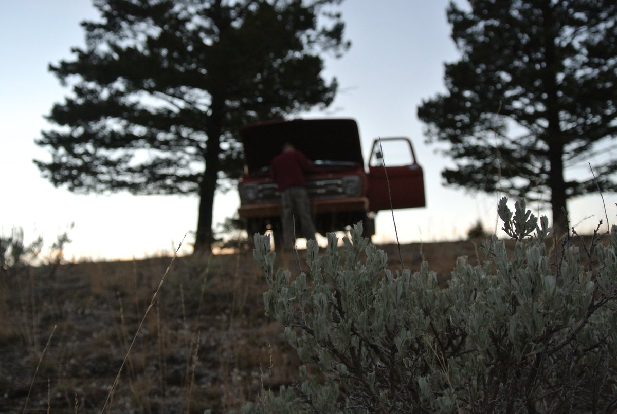 Anyone else had to do any high mountain auto repair this hunting season??