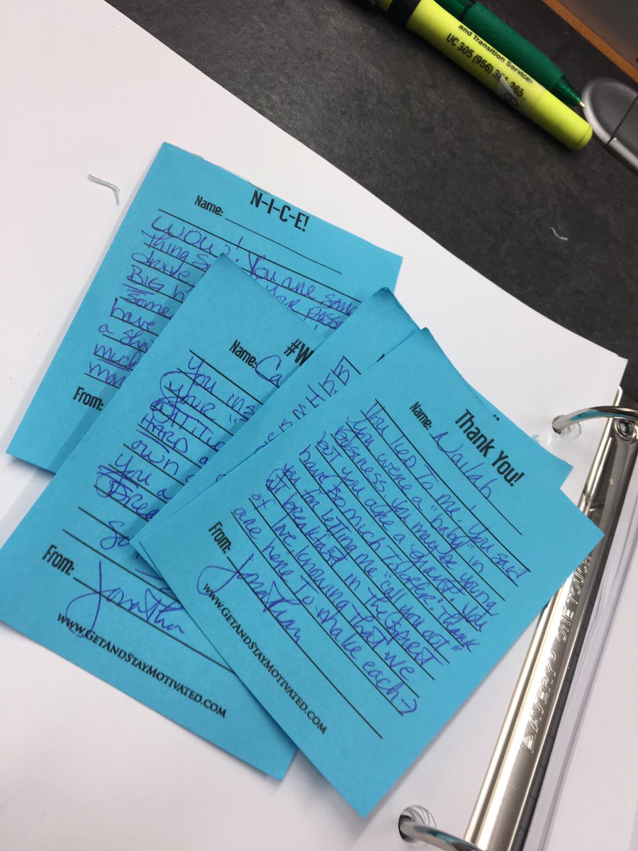 jsprinkles's tweet photo. I'm writing notes to my classmates who help me or share their stories with me. #tuckmbe #tuckexeced #connectioniskey https://t.co/0FmDSqmn4x