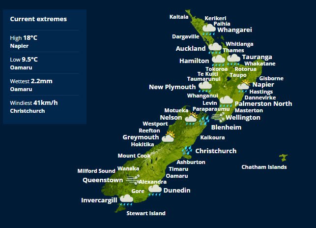 nztacwc's tweet image. Severe Weather Watch in place for parts of the the South Island. Wrap up and stay warm! ^SM ow.ly/sIBy306fgB0
