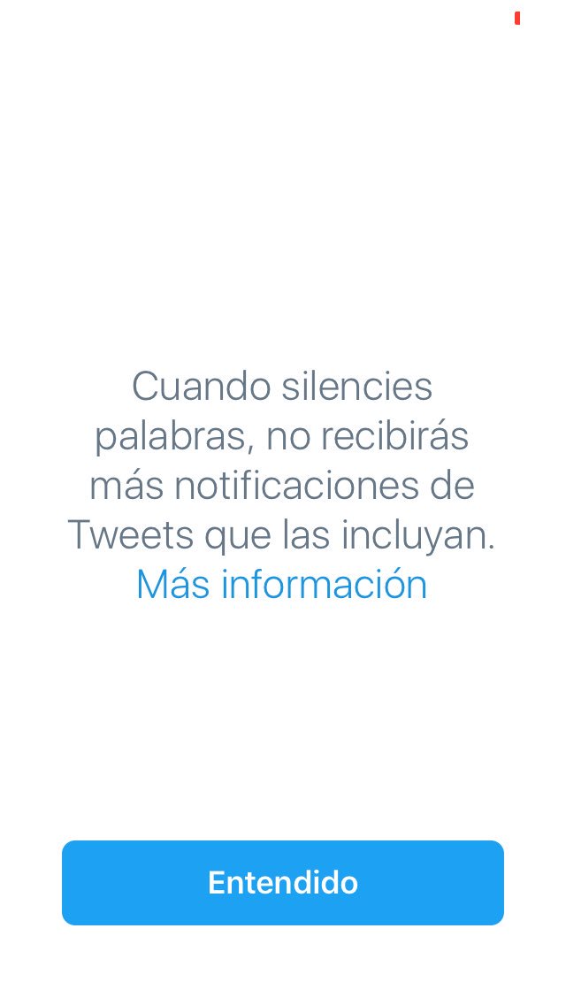 NearDN13's tweet photo. Está muy bien esto de poder silenciar palabras, etiquetas, frases... https://t.co/ZqZWH7wFz5