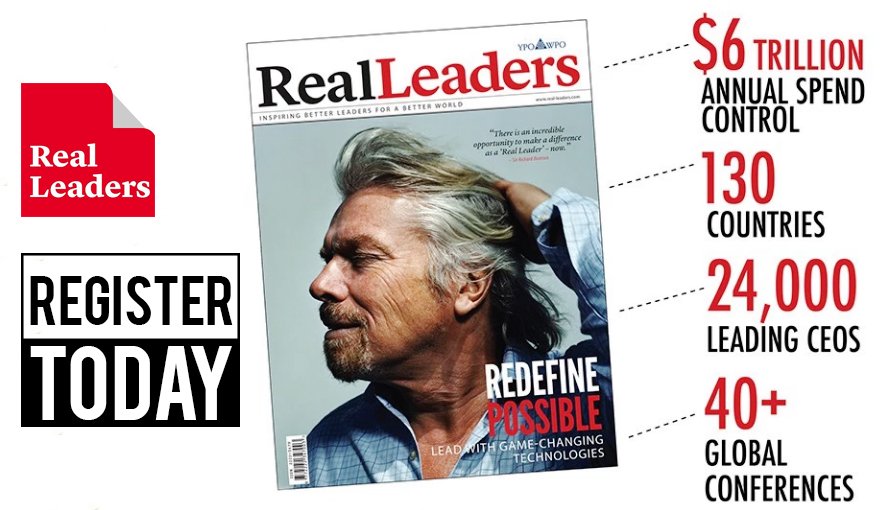 Real_Leaders's tweet photo. @Real_Leaders as the inspiring voice of a new generation of leaders – committed to doing well by doing good. https://t.co/dfU4usciT3 Join us https://t.co/EP3YubVool