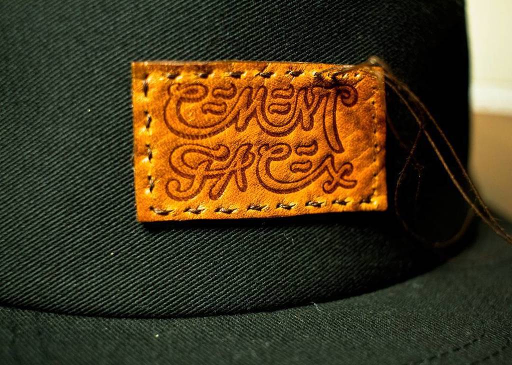 Stitching some of the leather patches on to some 5 panels. #handmade ift.tt/2giRtsO