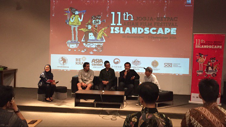 Konpres #JAFF11 2016. <a href="/isfansyah/">Ifa Isfansyah</a> <a href="/ismailbasbeth/">ismailBASBETH</a> <a href="/ajishdibyo/">ajish dibyo</a> <a href="/sieratamihardja/">Siera Tamihardja</a> <a href="/pritagita/">Pritagita</a> <a href="/JAFFJogja/">Jogja-NETPAC Asian Film Festival</a> <a href="/FilmSalawaku/">Film Salawaku</a>