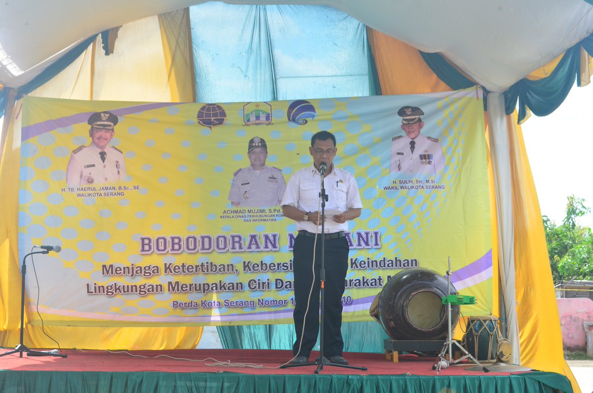 kegiatan kelompok Informasi Masyarakat (KIM) di lingkungan kota Serang TA. 2016 bertempat di Kecamatan kasemen..