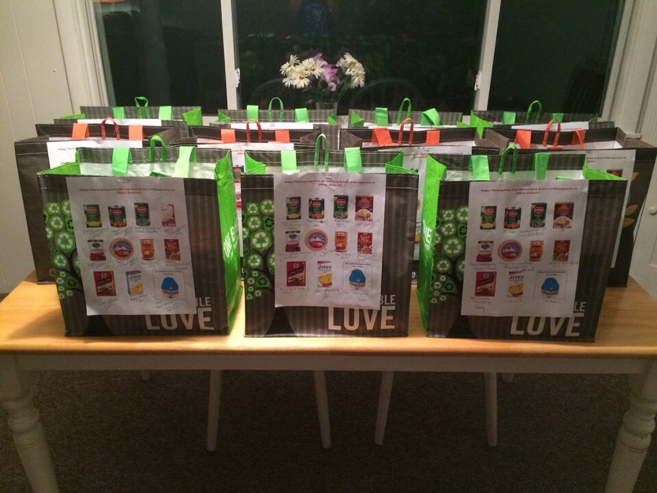 Thanks to everyone who donated towards the Thanksgiving baskets for the Amherst Survival Center!!