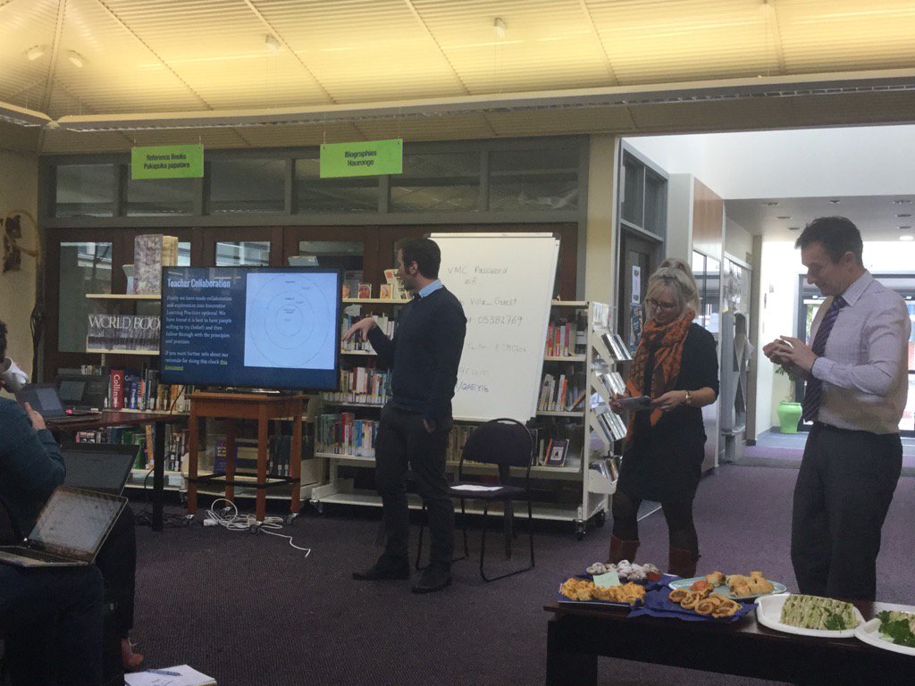 Teacher Collaboration in shared spaces <a href="/NadeneBrouwer/">Nadene Brouwer</a> #TMChch