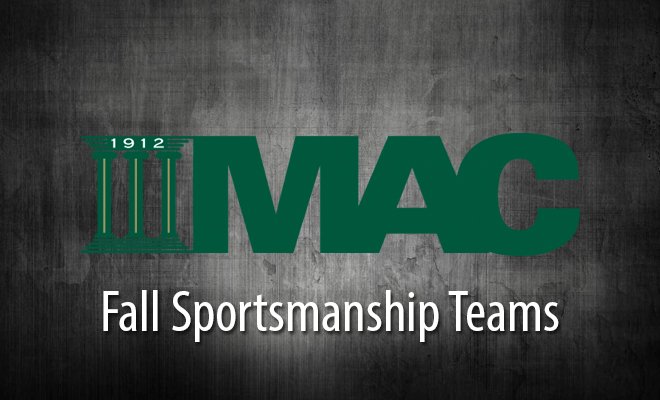 NEWS: 2016 MAC Fall Sportsmanship Teams have been announced! #MACxc #MACfh #MACfb #MACmsoc #MACwsoc #MACwvb bit.ly/2fXlJpL