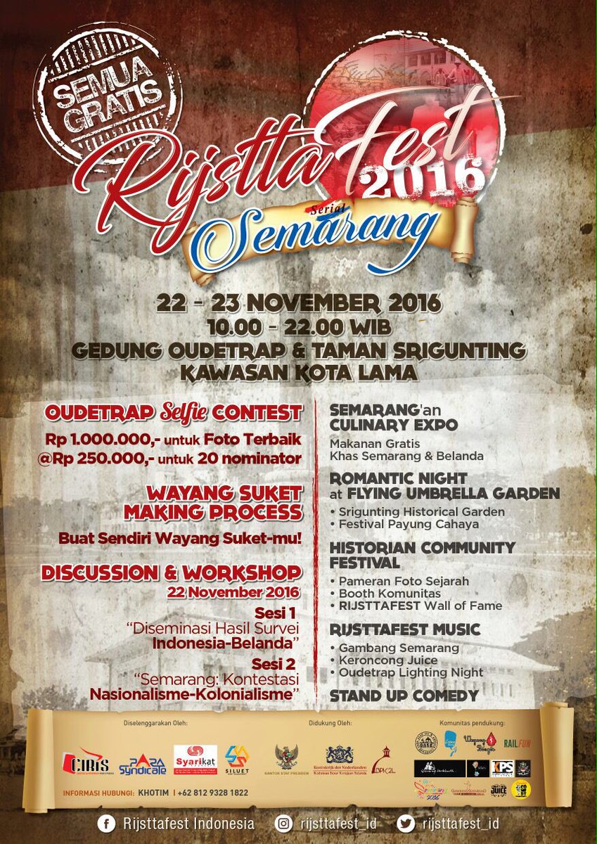rijsttafest_id's tweet photo. #RijsttaFest2016 #RijsttaFestSmg https://t.co/fDX7V6Rqd7