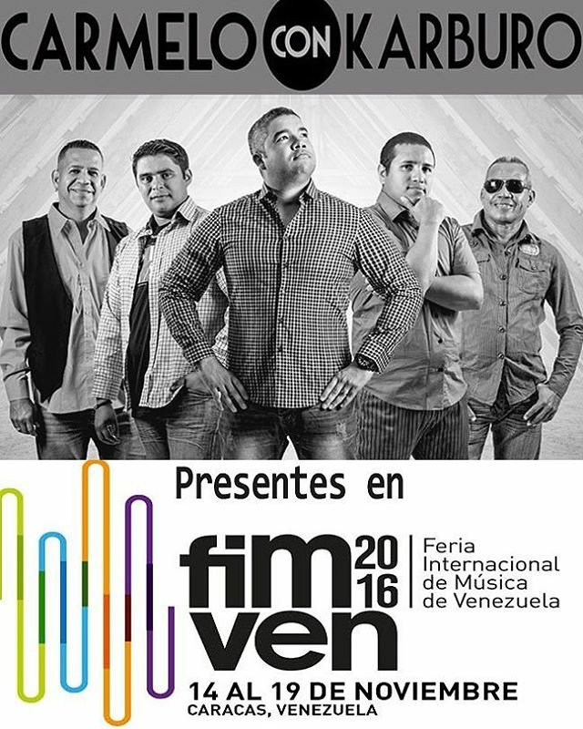 universoiamusic's tweet photo. Este 19 de Noviembre Gran Presentación de @CarmeloKarburo en la sala José Félix Rívas en el Teatro Teresa Carreño @fimven #FIMVEN 2016 https://t.co/Q2Dx5SFxsR