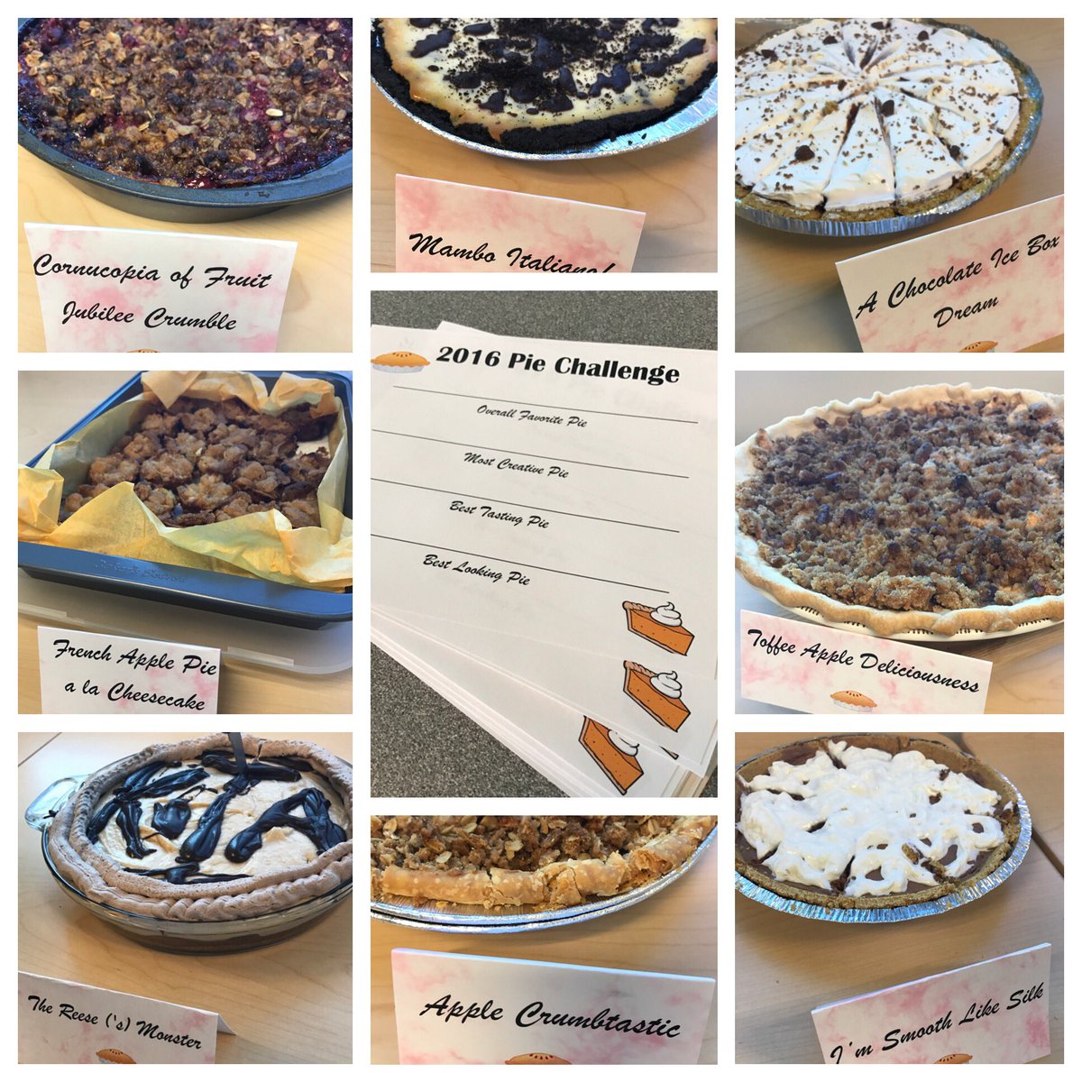 RebGalko's tweet photo. Pre-Thanksgiving warmup! Thx to the FunCommittee and congrats to the winners! #lifeatkohls #piemaking #kohlstalent #alltogethernow https://t.co/76kRFfXvIW
