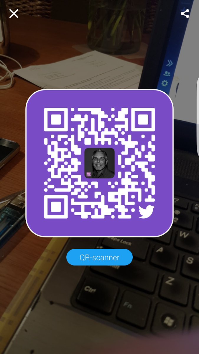 DiGiKERK's tweet photo. Dit is de mijne...
Als u 'm even RT kunnen uw volgers mij ook gaan volgen, dat denk ik althans ;)
#digikerk #QRcode https://t.co/4Rntb5P6RU