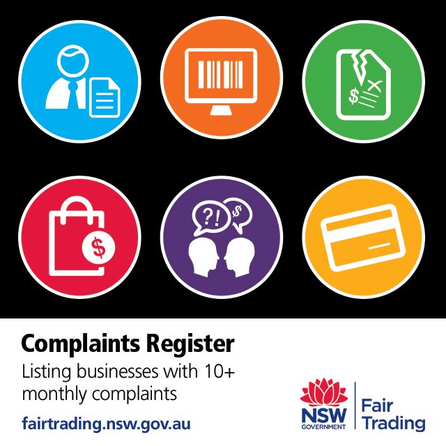 NSW Fair Trading (NSW_FairTrading) Twitter